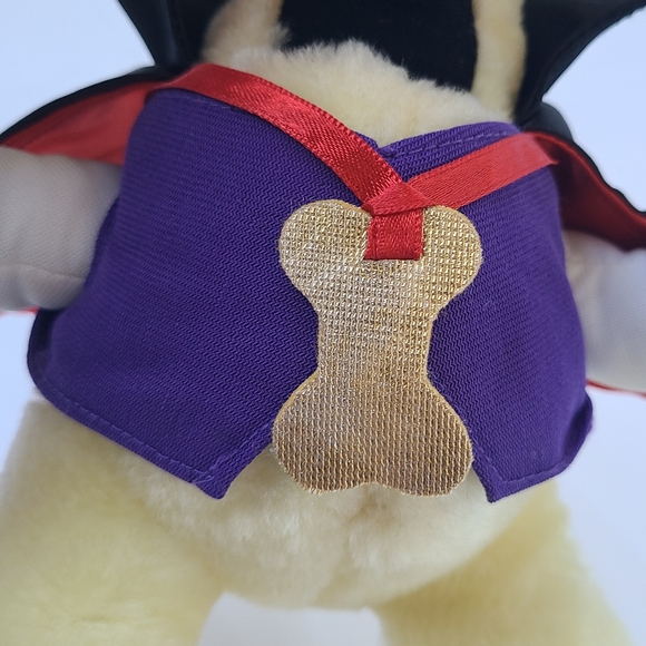 Vtg Garfield Odie Dracula Plush 16” Halloween Stuffed Animal Vampire Tongue Out - Picture 4 of 16